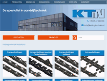 Tablet Screenshot of kettingtechniek.nl